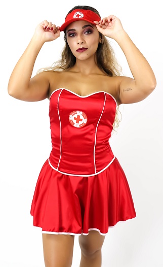 Salva Vidas Corpete Saia 